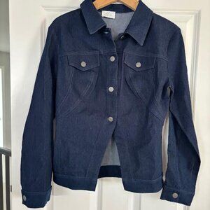 Bobbles & Lace Denim Shirt / Lightweight Jacket